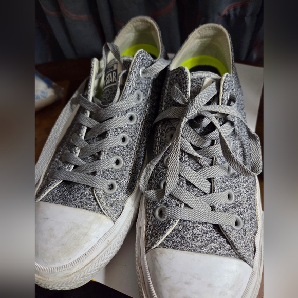 Converse Gray Sneakers - Picture 2 of 5